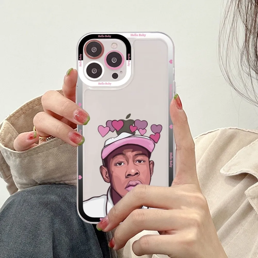 Rapper Tyler The Creator Phone Case For Samsung S 20 21 22 23 lite plus ultra Clear Mobile Cover Funda