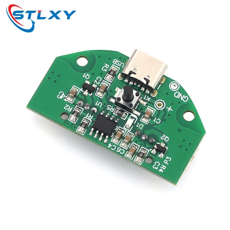 Stlxy TYPE-C USB mini humidifier driving circuit board spray atomizing film atomizing sheet mini oscillator DIY kit