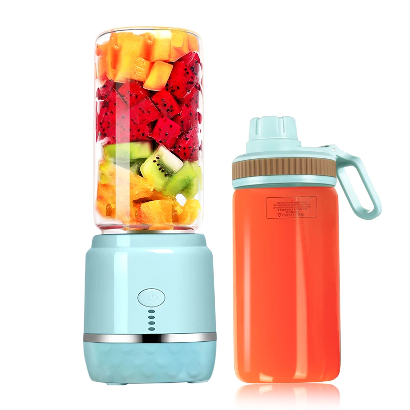 Home Juicer Portable Fruit Juice Extractor Cup Small Electric Juicer Mini Multifunctional Fry Juice Rechargeable Blender