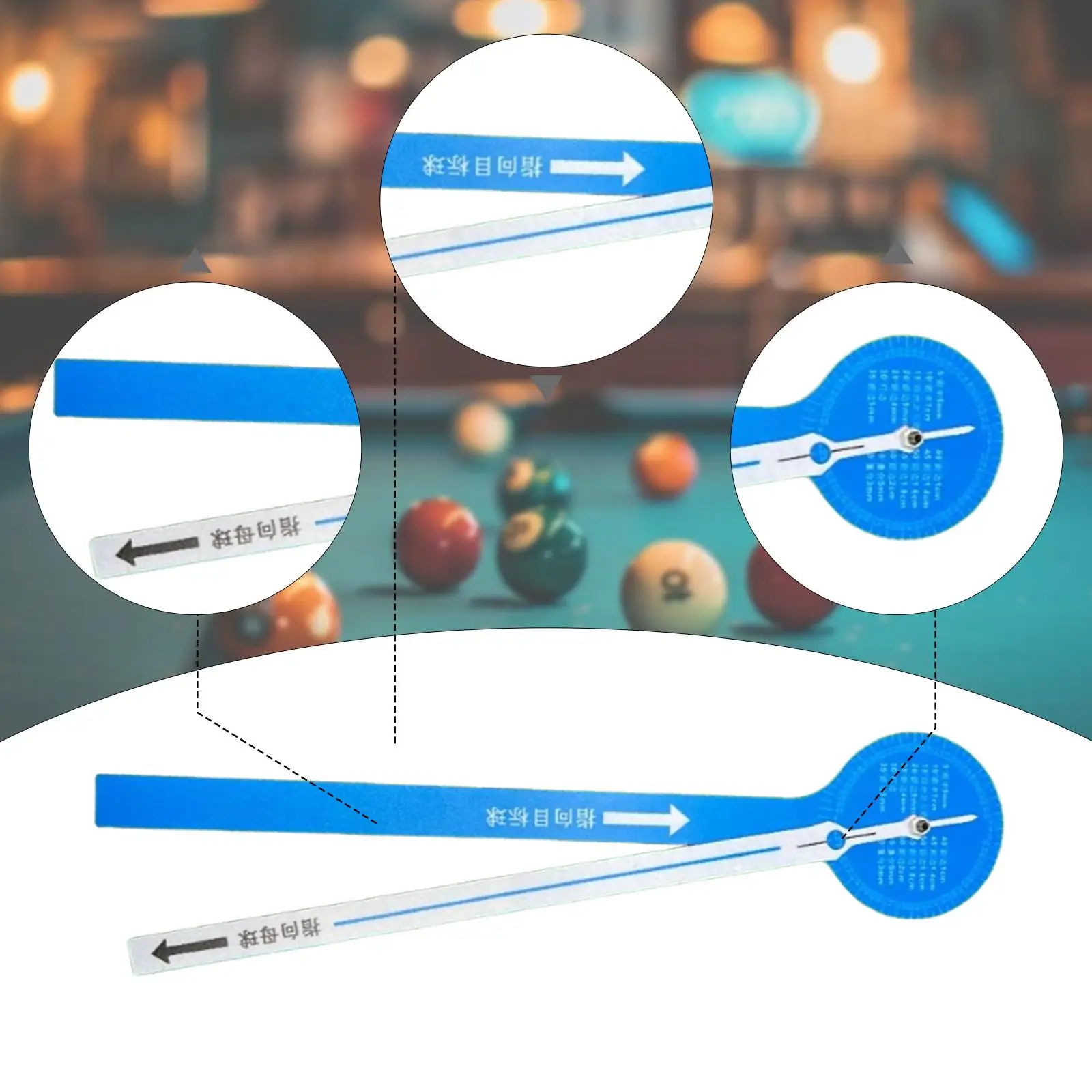 

Billiards Angle Ball Aiming Aid Stable Device for Improve Accuracy Snooker