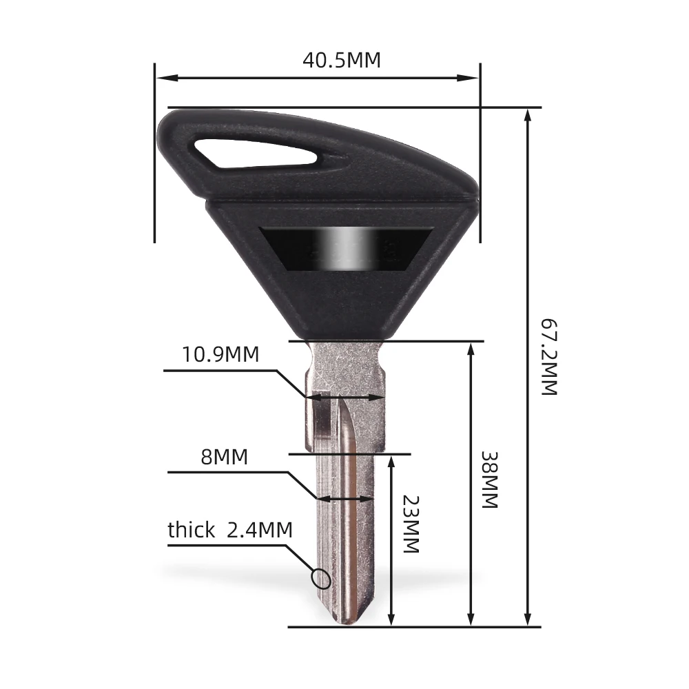 LQYL Blank Key Replace Uncut Keys For Aprilia RSV4 Tuono Dorsoduro 750 1200 RSV MILL R Factory V4R RST1000 ETV1000 GPR125 SR50