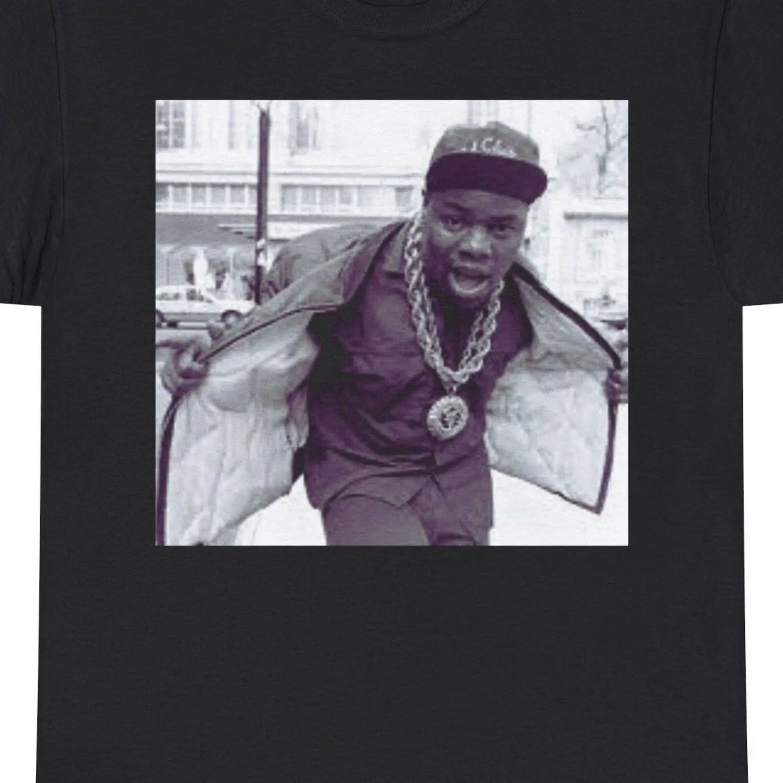 Biz Markie photo shirt T Old School Hip Hop 80s 90s rap Say