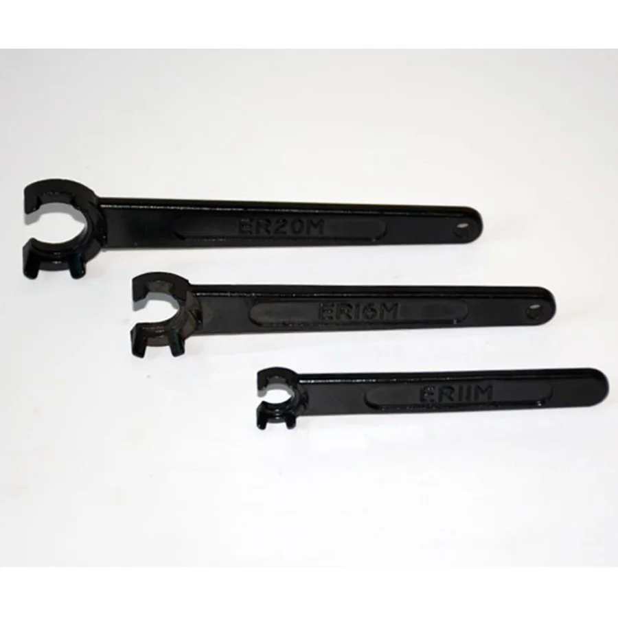 1pc Spindle Motor ER Wrench M Type ER11M/ER16M/ER20M Disassemble Electric Spindle Nut Spanners Engraving Machine Accessories