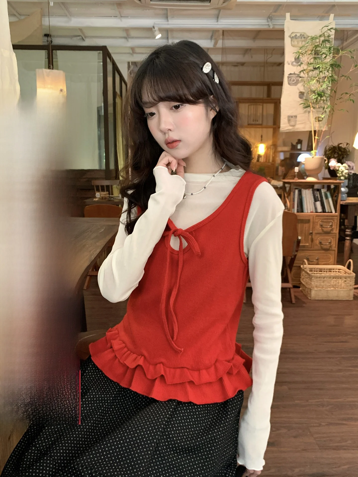 

Новинка! Корейская базовая футболка Holli с длинным рукавом, круглым вырезом, укороченная, антивозрастная, цветная, весна 2026