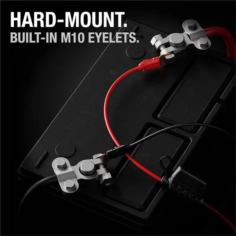 For NOCO Compatible 2 Pack GC008 X-Connect Battery Accessories Cables, M10(3/8 In) XL Eyelet Terminal Connectors