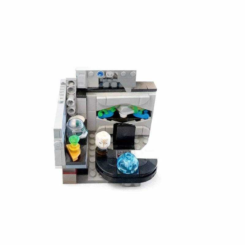 151pcs MOC Star Battle Grand Admiral Thrawn's ISD Chimaera Office - Mod to 75394 Model Christmas Gift DIY Living Room Decoration