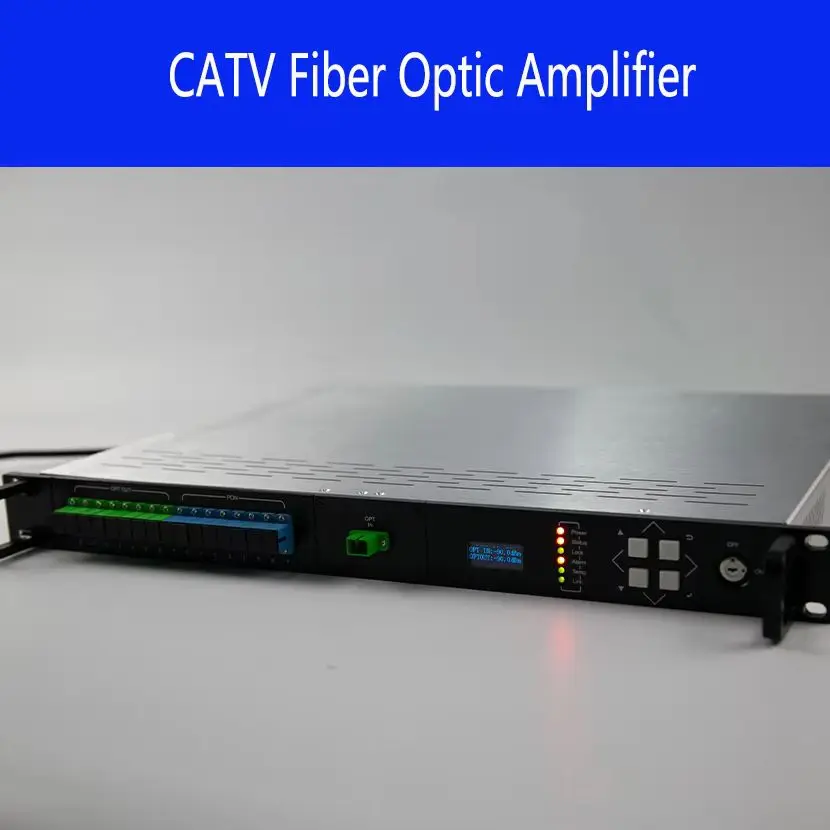 

Усилитель EDFA WDM EDFA 8 портов 1550 нм оптический усилитель оптоволоконное оборудование