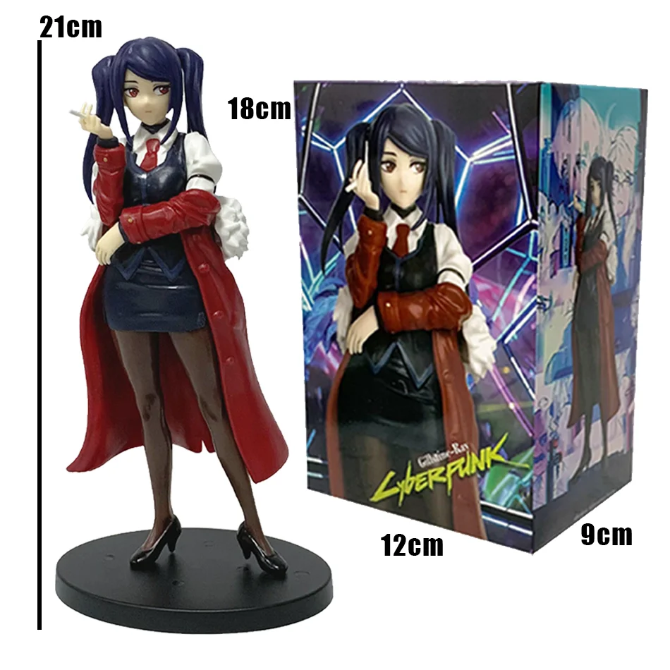 متوفر 17-21 سم شخصية أنيمي جيل/لوسي-PVC لعبة مجسمة قابلة للجمع لديكور المكتب/إعطاء الهدايا/هدية السنة الجديدة