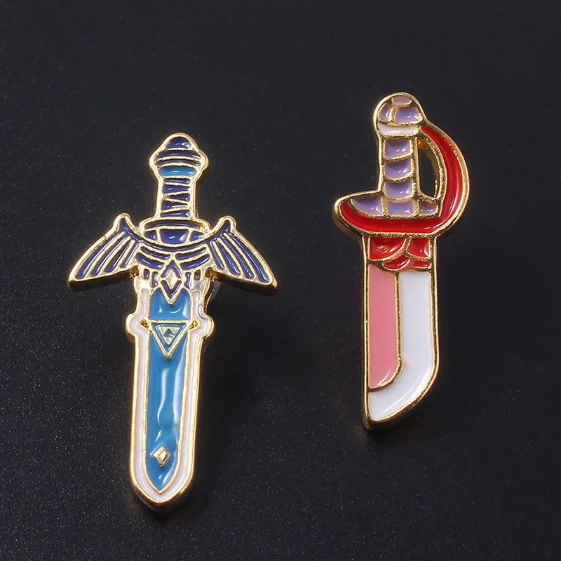 The Legend Of Link Spiritual Stones Metal Pin Badge Chespin Brooch Costume Accessories Ornament Kids Gift