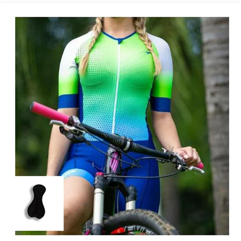 Custom Sublimation Spandex Triathlon Clothing Women Triathlon Suit, Women Triathlon Cycling Suit For Wholesale Hot Sale Products image 2