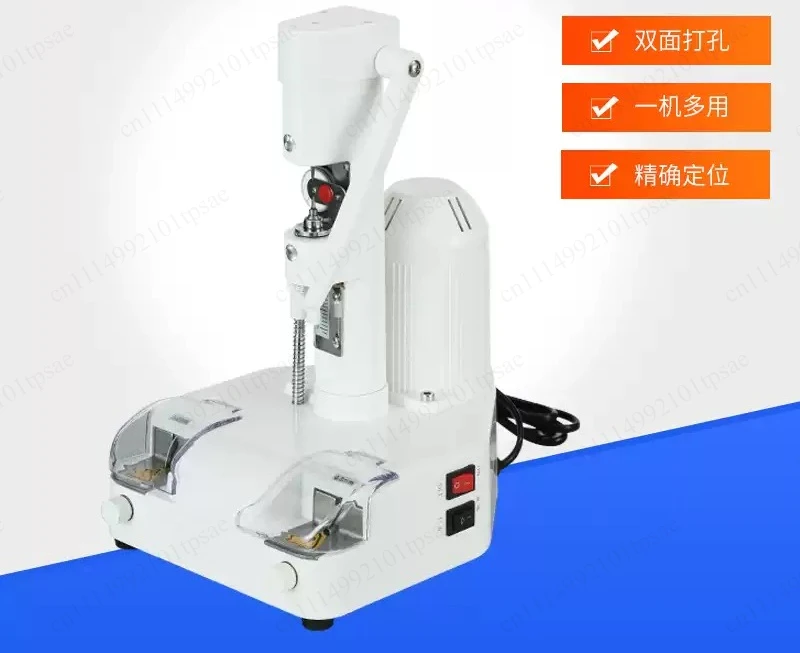 Desktop lens drilling machine for precision frameless glasses manufacturing equipment