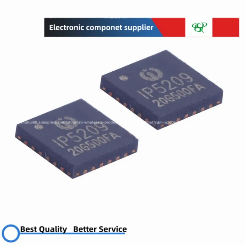 

5PCS~20PCS IP5209 1P5209 IP 5209 QFN24 High integration SOC charging IC patch for mobile power supply