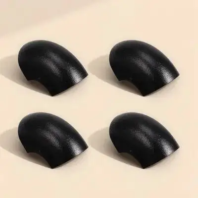 4Pcs Table Hairpin Leg Protector Plastic Non Slip Cover Chair Floor Protector Pads Furniture Legs U Shaped Table Leg