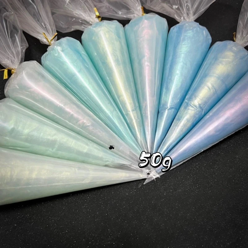 9-color 50g Simulated Blue Polarized Pearl Crystal Cream Gel Set Phone Case Jewelry Accessories Handmade Diy Materials