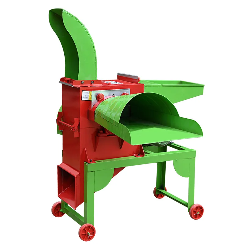 

dry and wet dual-purpose breeding cattle and sheep green grass material straw crusher pure copper core motor