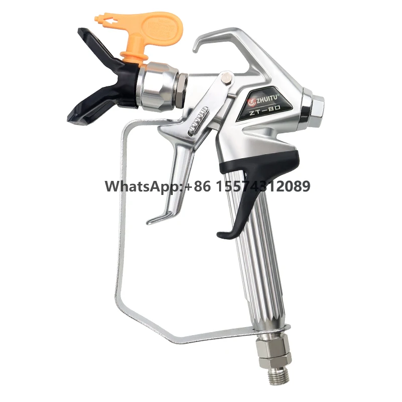 Support single piece sample high pressure airless spray gun with nozzle holder ZT80 spray paint machine accessories