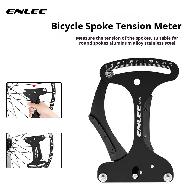 

ENLEE измеритель натяжения велосипедных спиц, набор горных колес, эластичное измерительное устройство, инструмент для коррекции наклона