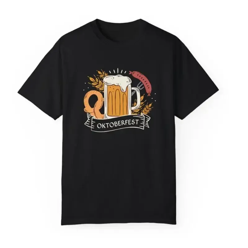 Hand drawn oktoberfest beer mug T Shirt tee
