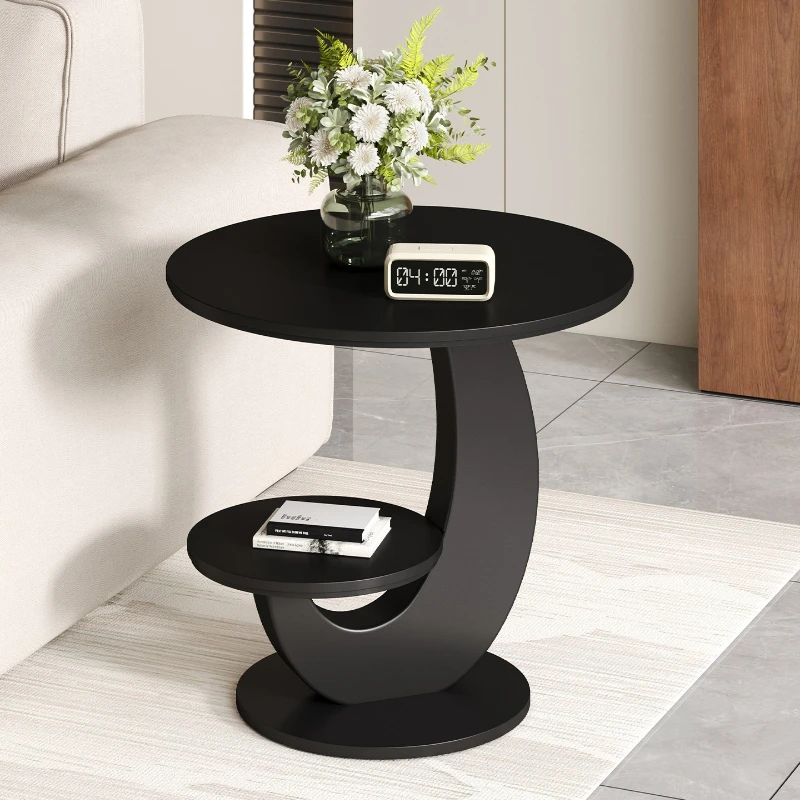 ソファサイドテーブル ライトラグジュアリー リビングルーム 寝室 モダン シンプル 小型コーヒーテーブル 家庭用 サイドテーブル リビングルーム家具