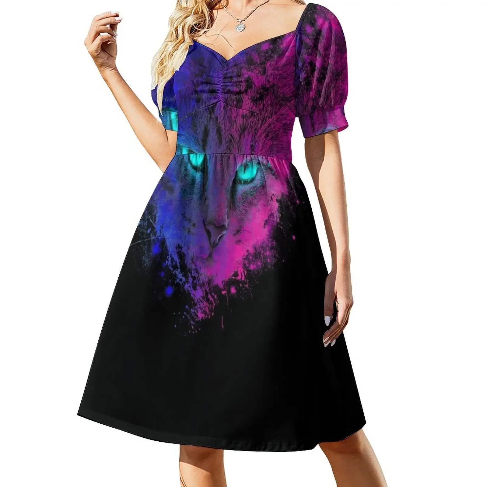 

Space Gaze Short-Sleeved Dress Women's summer long dress elegant evening dresses for women 2025 Woman dresses Evening gown Dress