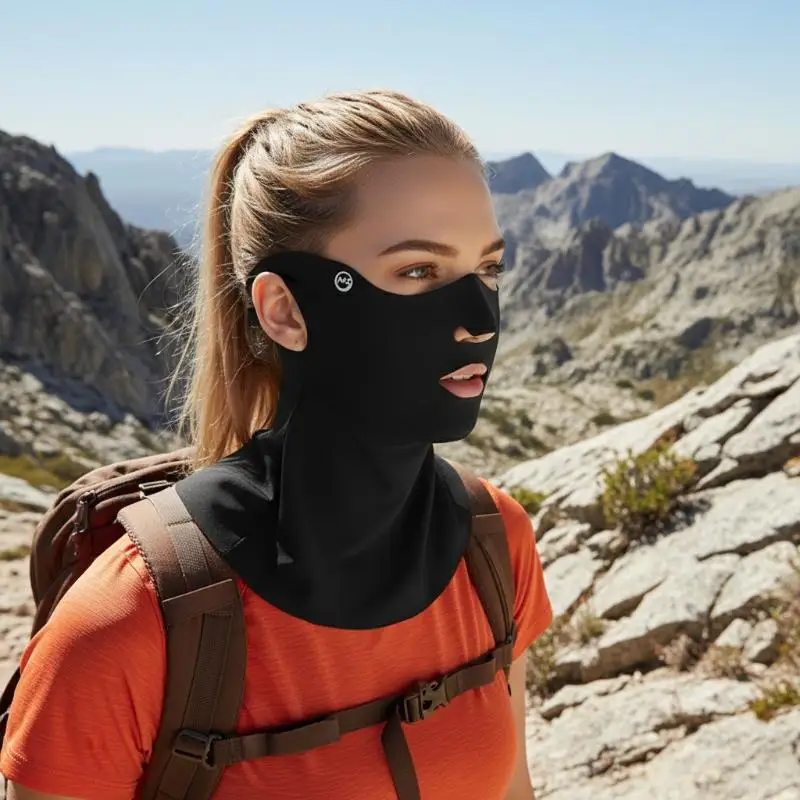 

Outdoor Sports Sun Protection Mask Breathable Anti-UV Face Mask for Running Cycling