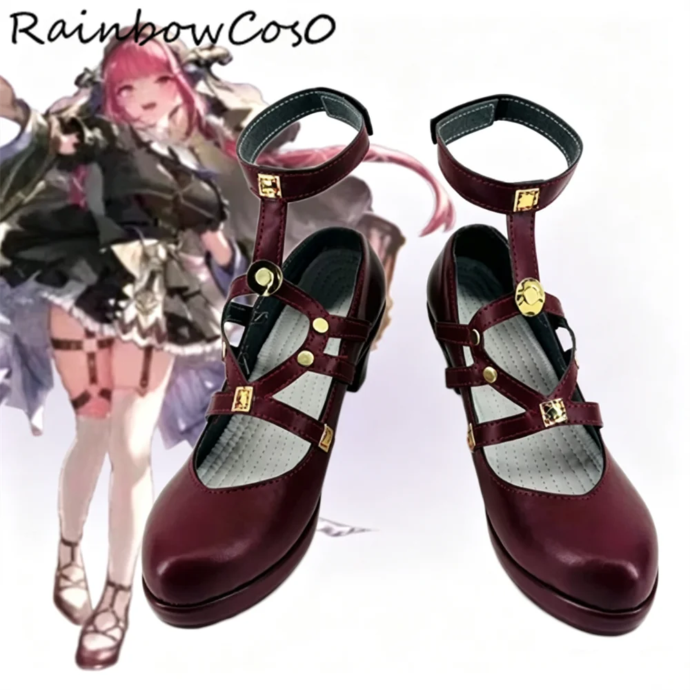 Houshou Marine Virtual YouTuber VTuber Cosplay Shoes Boots Game Anime Halloween Christmas RainbowCos0 W5923