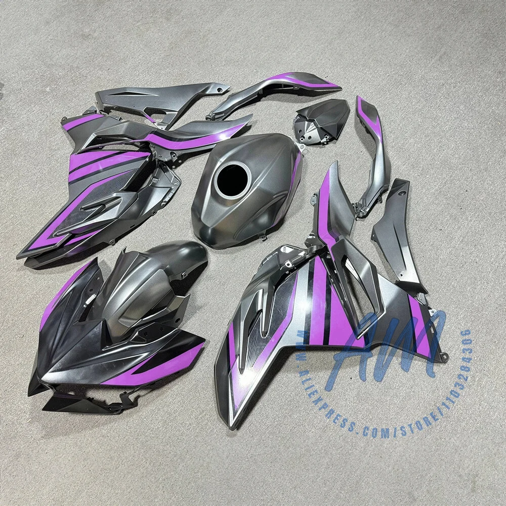 For 2024-2025 KAWASAKI Ninja 500 Motorbike Fairing Set - Custom Painted Options Durability ABS Plastic High-Quality Bodywork