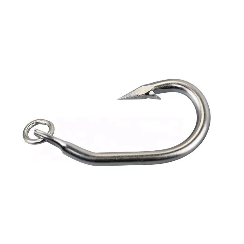 

100PCSStainless Steel Tuna Fish Hook With Barbed Hook