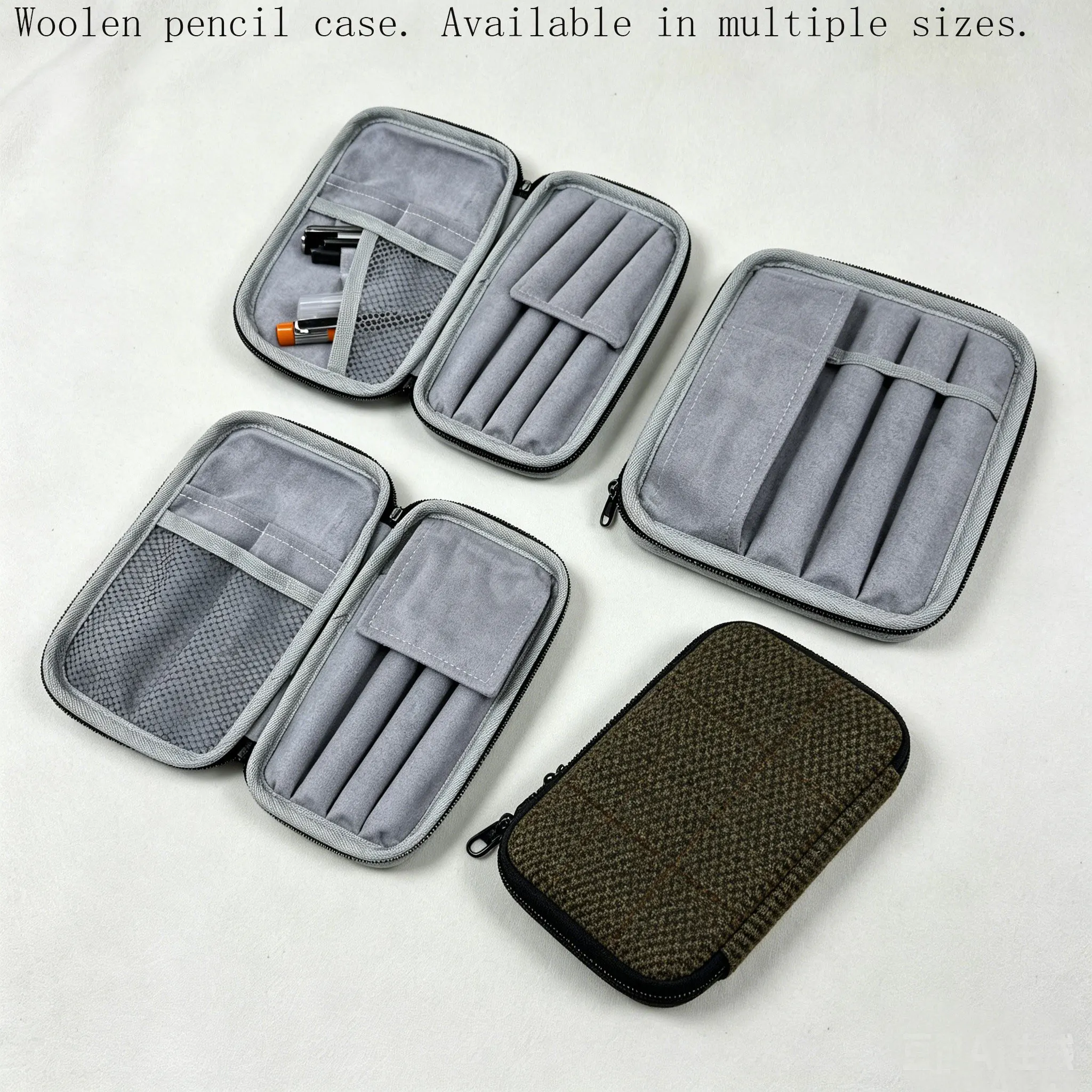 mixed-color-woolen-fabric-original-diy-retro-woolen-plaid-pen-pouch-multi-pen-holder-pencil-case-portable-zippered-bag