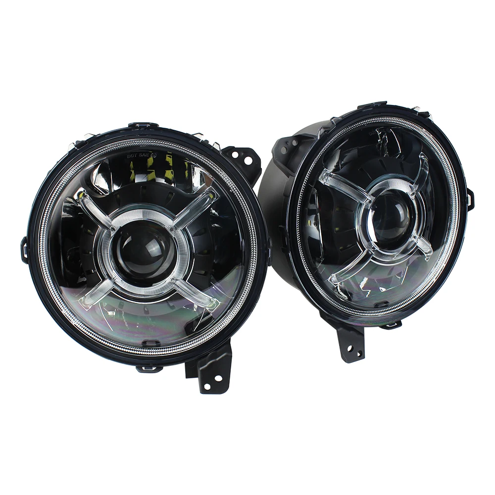 Newest 9inch For Jeep JL Gladiator JT LED Headlight 2018 2019 2020 Round LED Sealed Beam Headlamp JL