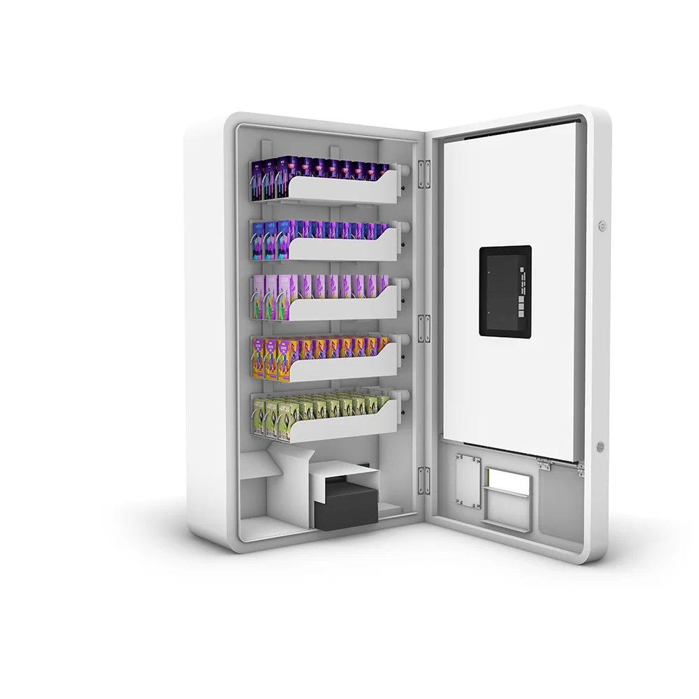 آلة بيع طلاء الأظافر الذكية التي تعمل باللمس المثبتة على الحائط |   موزع منتجات التجميل القابل للتخصيص مع دفع بطاقة الائتمان #6