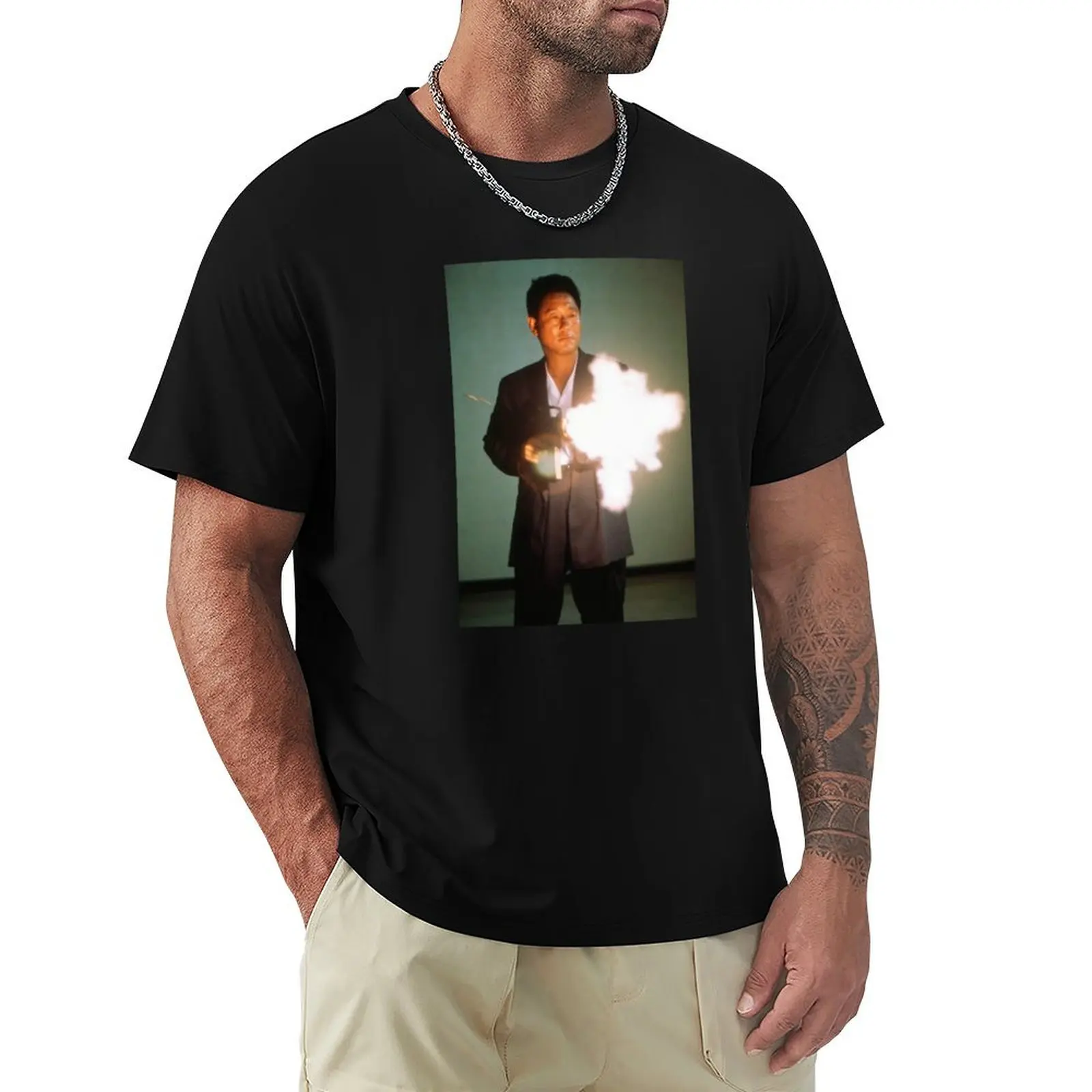 Takeshi Kitano - Sonatine T-Shirt Large Size Soft Cotton T-Shirt