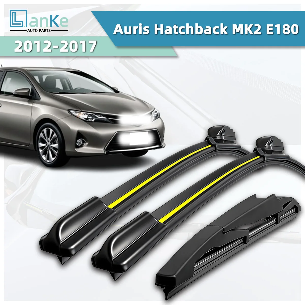 

Suitable For Toyota Auris Hatchback MK2 E180 (2012-2017) Car Wiper Blade Stable And Durable Front Windshield Bidirectional Wiper