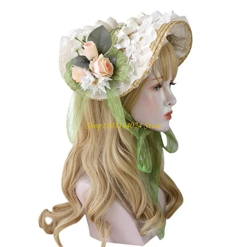 

N5KE Шляпа для чаепития для девочек-подростков, сумка-мешочек, многофункциональные принадлежности на день рождения