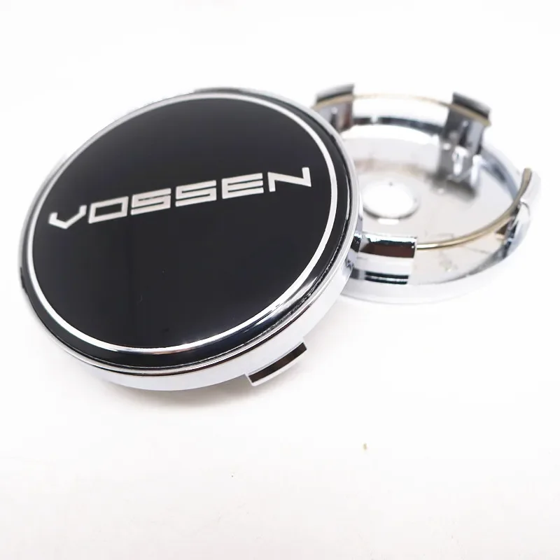 4pcs 56mm 60mm for Vossen Wheel Center Cap Emblem Badge Car Rims Hubcaps Cover  Dust-proof  Decal Auto Accessories