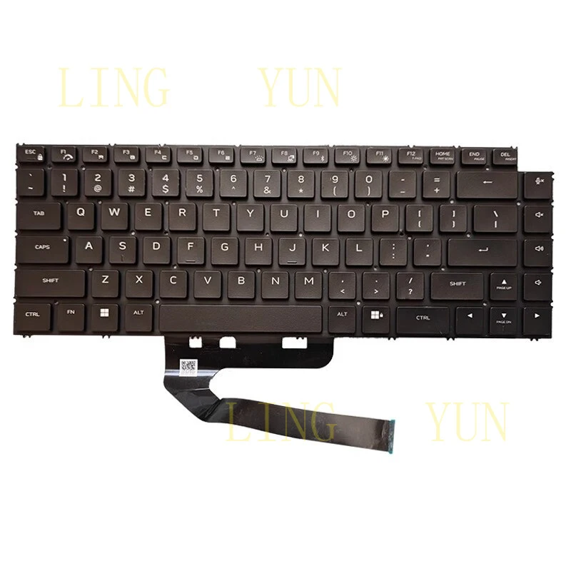 

Новая клавиатура для ноутбука DELL Alienware X16 R1 R2 с RGB-подсветкой (US-раскладка)