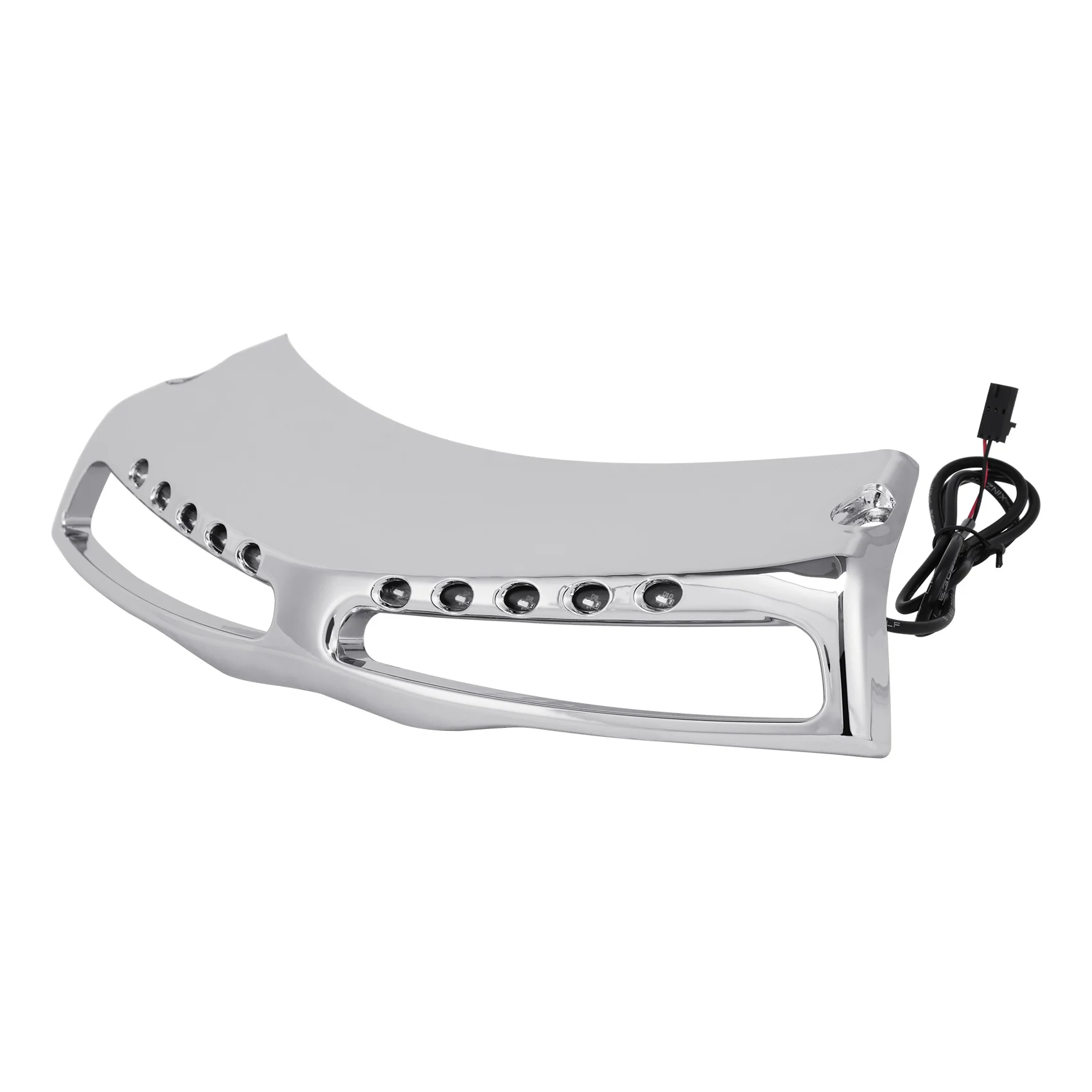 Motorcycle Chrome Fairing Headlight Lower Grill For Honda Goldwing 1800 GL1800 2001-2017 ABS Plastic