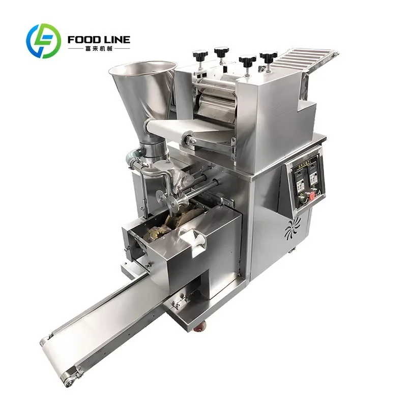 Industrial Dumpling Maker Machine Automatic Dough Wrapper Filling Machine for Large Food Industry