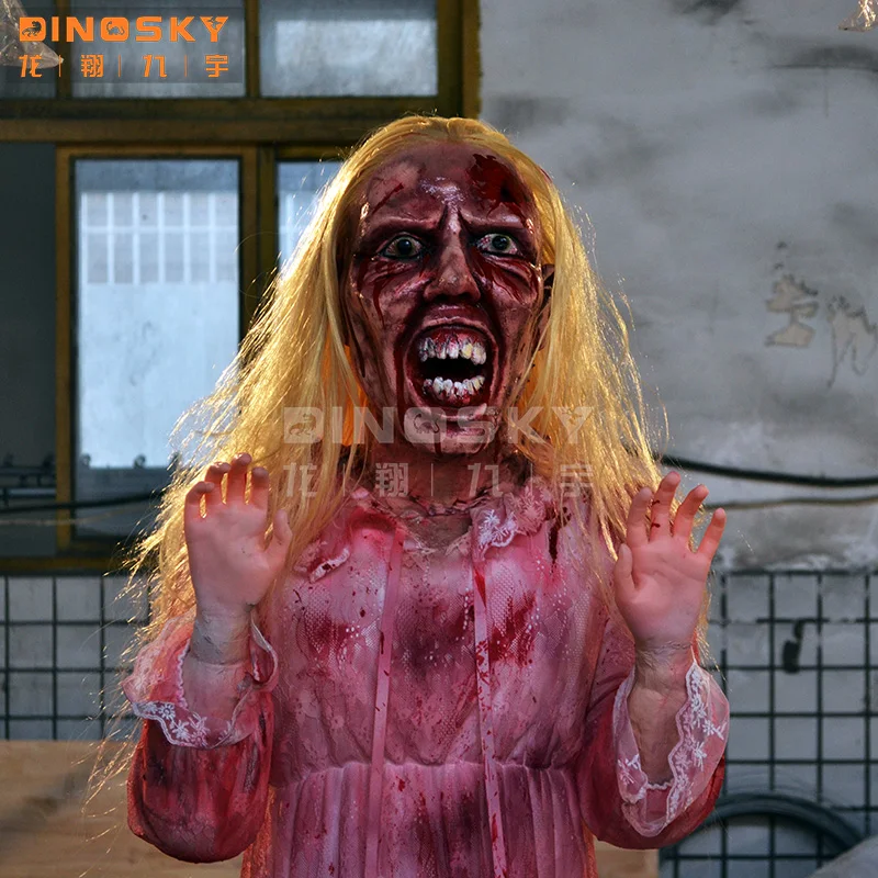 ATV&UTVHaunted house  props scary ghost in the mirror for escape room