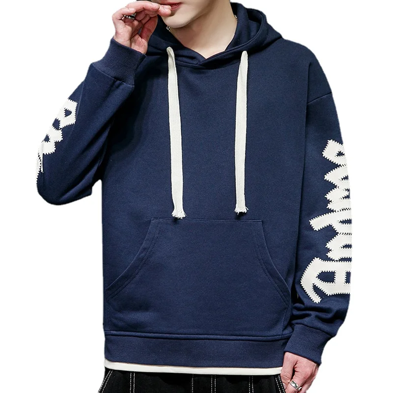 

Spring and Autumn New Hooded Sweater Men's Long Sleeve Student Top Men's Coat Sports Casual Men's Sweater Hoodie