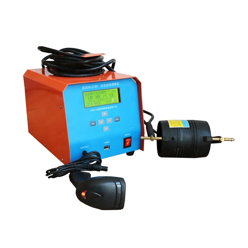 

Hot selling HDPE PE 50-315mm pipe electric automatic electro butt fusion welding machine