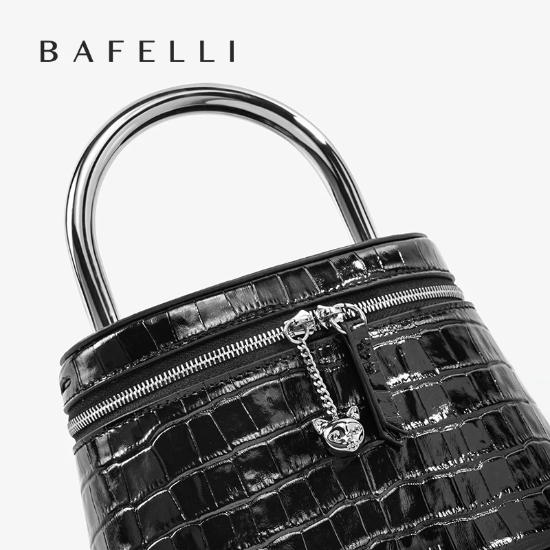 BAFELLI 2024 WOMEN\'S NEW EVENING PARTY HANDBAG ORIGINAL DESIGNER FASHION LUXURY BRAND GENUINE LEATHER BAGS CROSSBODY PURSE