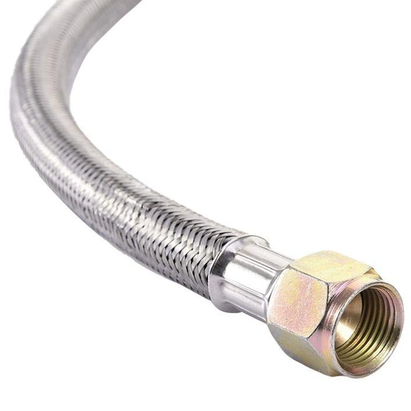 Regulador de Gas de propano de alta presión, Conector de manguera de tuerca giratoria de campana con manómetro, trenzado ajustable, 0-30 Psi, 3/8 pulgadas