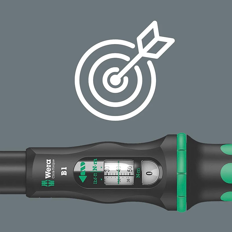 WERA Ratchet Reversing Torque Wrench High Quality Materials Exquisite Workmanship Simple Operation Improve Work Efficiency