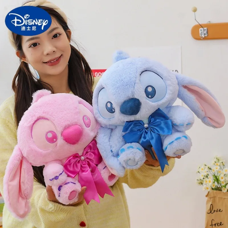 20/30/40CM Big Size Stitch Disney Anime Pluche Gevulde Pop Kawaii Room Decor Pluche Kussen kinderen Vakantie Geschenken