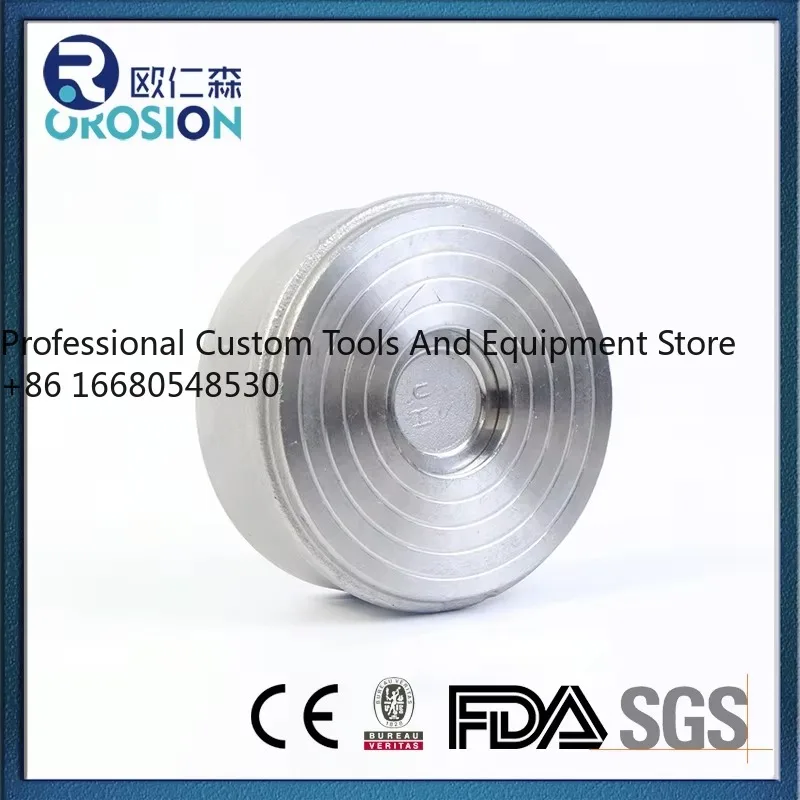 I4aHot Selling Steel Stainless Steel Industry 304 316L PN16 PN25 Single Disc Wafer Check Valve