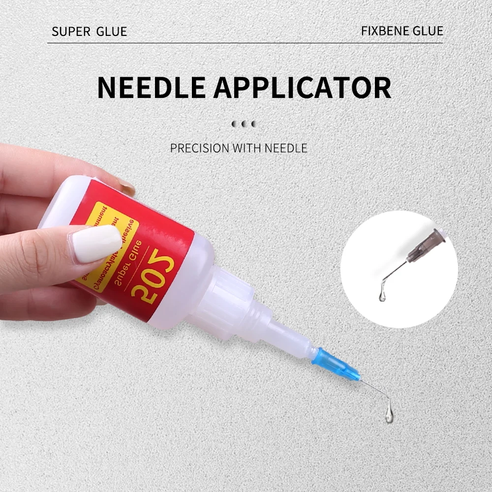 Powerful Super Glue 502 For All Materials Instant Strong Adhesive Clear Leather Rhinestone Plastic Wood Metal Glass Paper Model