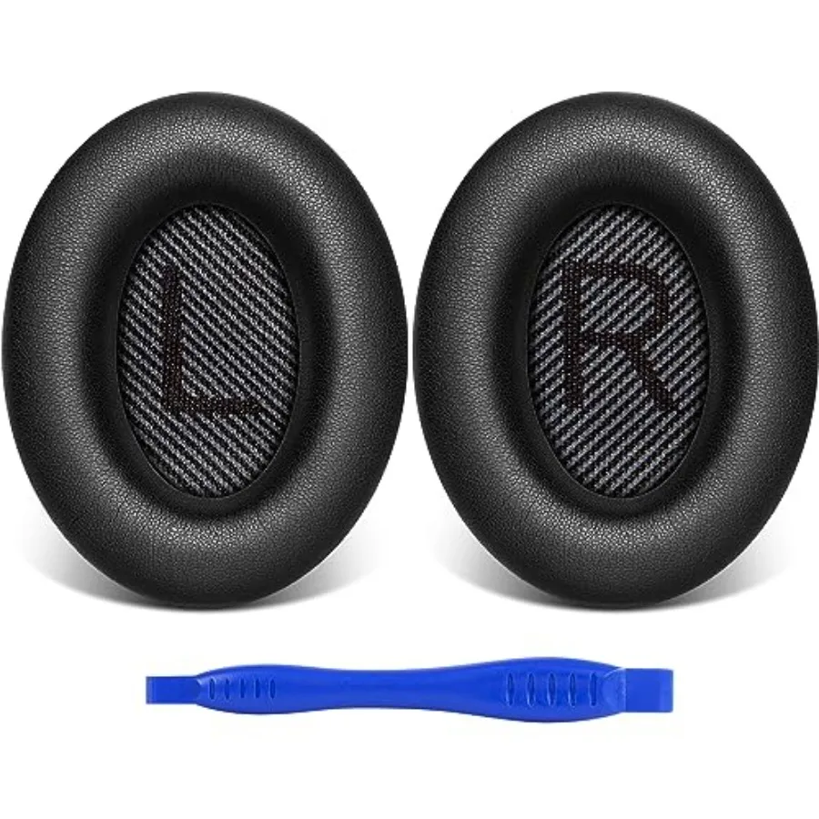 

Ear Pads for Bose Quiet Comfort 35 II QC35 ii Soft Protein Leather Replacement Earpads Extra Thick Ear Cushions for Bose QC 35