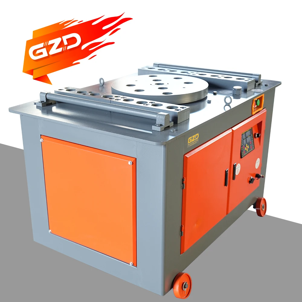 

Factory Supply GW60 Rebar Bending Machine Heavy Duty Reinforcement Bar Bender