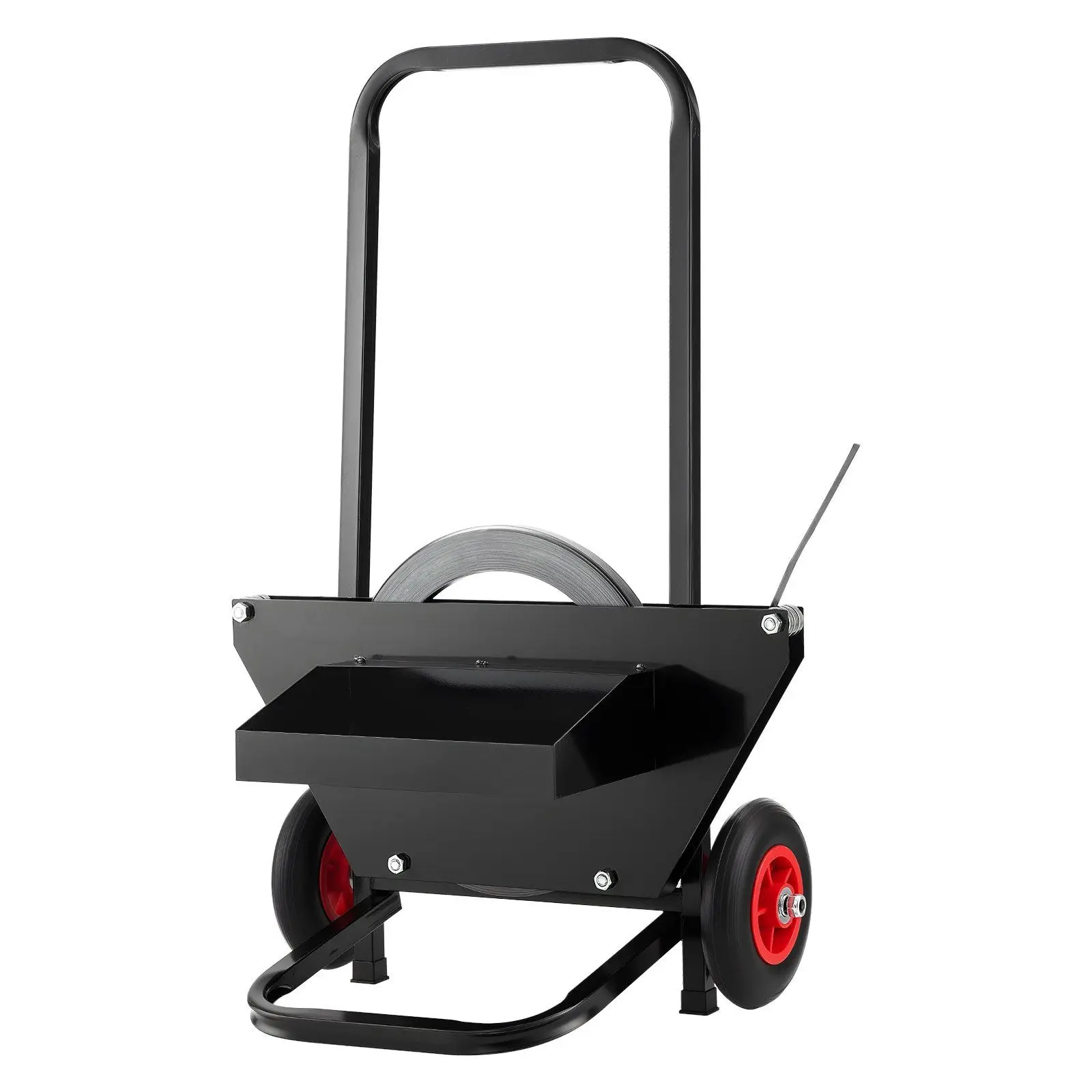 Heavy Duty Banding Strapping Cart Dispenser for 23.6 Inches Steel Coils for Outer Size Rub
